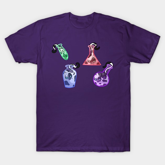 liquid cat T-Shirt by RainbowRat3